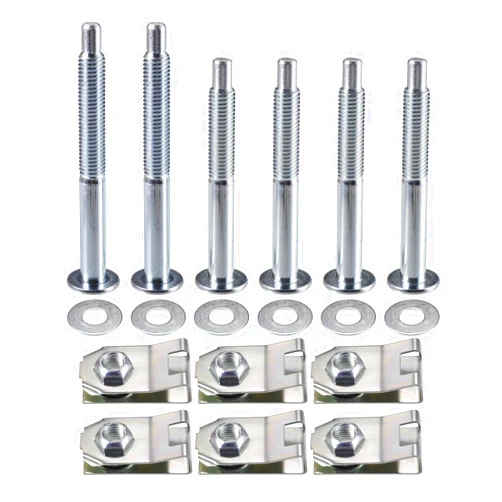 X AUTOHAUX Truck Bed Mounting Hardware Kit with Mount Bolt Retainer Clip Replacement for Ford for Ranger 1983-2011 for Mazda B2300 B2500