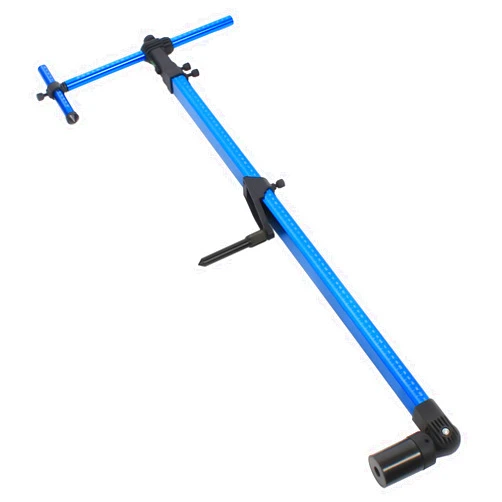 GOSHET 2D Measuring System, Aluminum Alloy Universal High Precision Auto Body Frame Machine Tram Gauge Retractable Measure Equipment Repair Tool for Construction, Machinery Maintenance