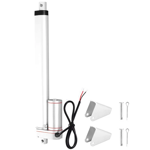EYPINS Linear Actuator Motor 1000N 10 Inch DC 12V,Heavy Duty Electric Stroke Actuator Motor,IP54 Low Noise Lift Linear Actuator for Auto Car RV Opener Lift Tables Equipment