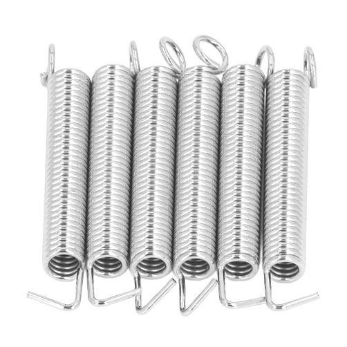 Walfront 6Pcs Electric Guitar Tremolo Bridge Springs Metal Replacement Parts Simple to Install Easy to Use for Fender Electric Guitar