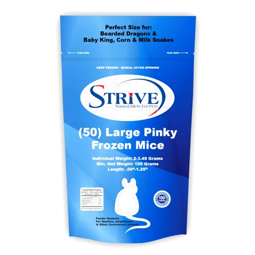 Balle (50) Large Pinky Frozen Mice