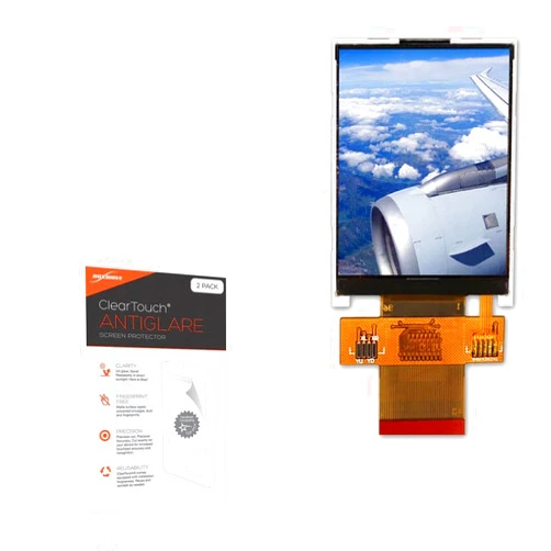 BoxWave Screen Protector Compatible With Newhaven Display NHD-2.4-240320CF-CSXN#-F - ClearTouch Anti-Glare (2-Pack), Anti-Fingerprint Matte Film Skin