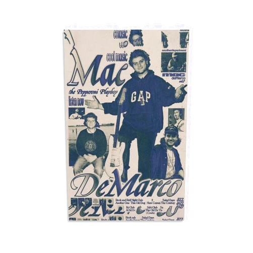 TeidEa Mac Demarco Poster (2) Painting On Canvas Wall Art Poster Scroll Picture Print Living Room Walls Decor Home Posters 08x12inch(20x30cm)