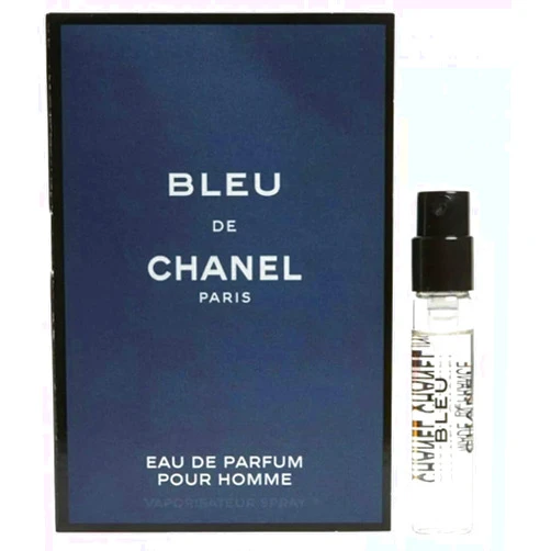 Chanel Bleu De Chanel Men Edt Spray Vial 1.5ml trial (read description)
