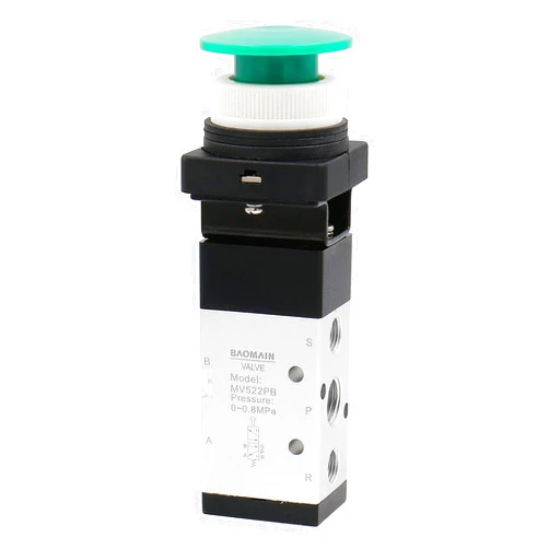 Baomain Pneumatic Mechanical Valve MV522PB 1/4