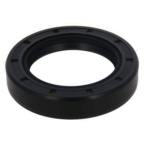 Othmro Shaft Oil Seal,35x51x10mm Nitrile Rubber Cover Double Lip with Spring for Bearing Shaft,Black 1pcs