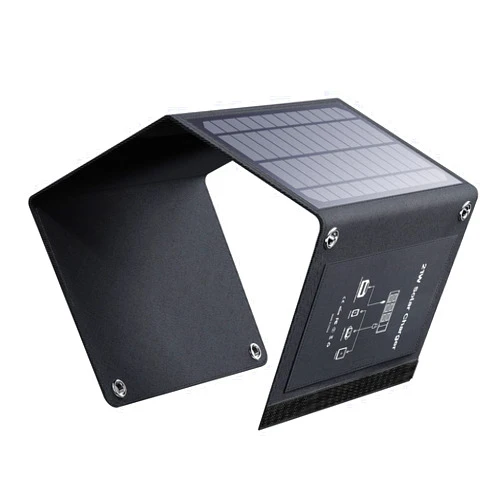 MARBERO-21W-Portable-Foldable-Solar-Panel-Charger - Small Solar Panel for Solar Generator, Camping, RV, iPhone, iPad, Laptop, Outdoor Adventures, Power Outage, USB Ports & DC Output
