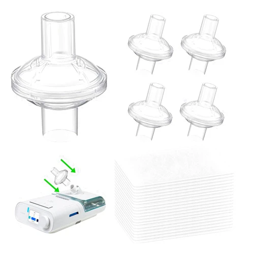 Yueerbao 【20-Pack】 Disposable CPAP Filter - Ultra-Fine Hypoallergenic Replacement Filter for CPAP and BiPAP Machines, Protects Internal Components from Dust & Pollen