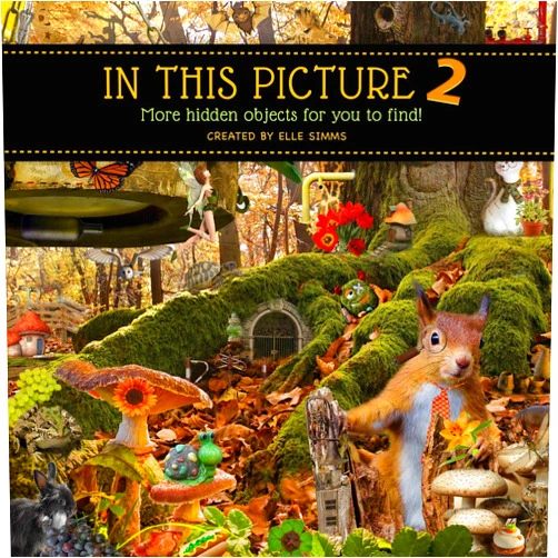 Elle Simms In This Picture 2 - More Hidden Objects for You to Find!