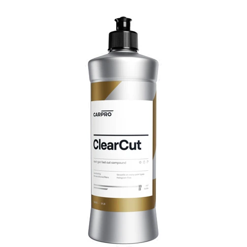 CARPRO Clear Cut Correction Compound - Heavy Cut Compound for Fast Paint Correction - Professional Body Shop Car Paint Scratch Repair, Fix Scratches & Swirls - Detailing and Buffing - 500ml (17oz)
