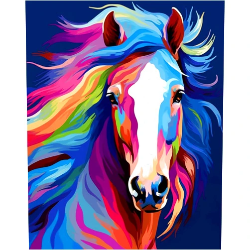 Maomaomi Paint by Numbers DIY Acrylic Painting Kit for Kids & Adults Beginner – 16