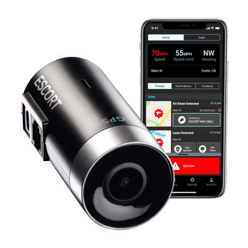Escort M2 Smart Dash Cam – 1080P Full HD Video Dash Cam, Incident Reports, Parking Mode, Drive Smarter App, Wi-Fi & GPS, 16GB Micro SD Card, Compatible with MAX 360c, MAX 360