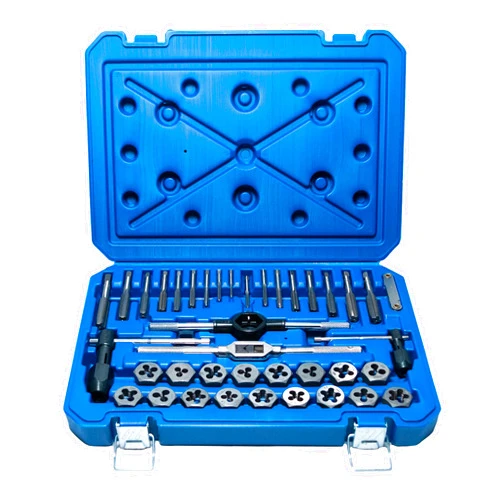 Century Drill & Tool 98900 Metric Tap and Die Set, 40-Piece, Steel