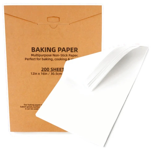Tikxlafe 200 Pcs Parchment Paper Baking Sheets, 12