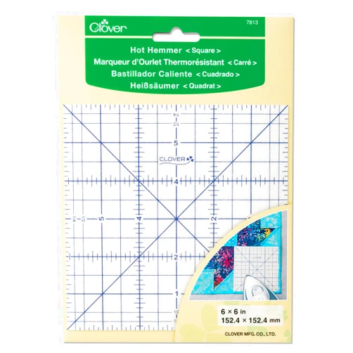Clover Hot Hemmer Ruler 6