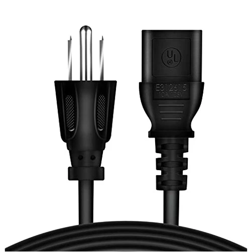 PKPOWER PK Power 5ft/1.5m UL Listed AC in Power Cord Outlet Plug Lead Compatible with Mediasonic ProRaid H8R2-SU3S2 8 Bay 3.5 SATA External Hard Drive HDD Enclosure