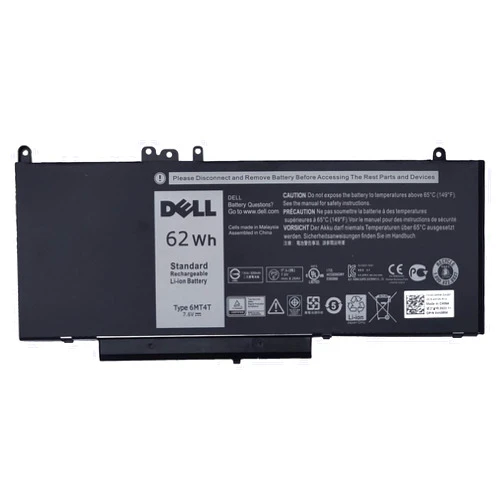 Hecales DELL 6MT4T 7.6V 62WH Battery for DELL Latitude E5270 E5470 E5570 Precision 3510 6MT4T 7V69Y TXF9M 79VRK 07V69Y 451-BBUO 451-BBUN 451-BBTW