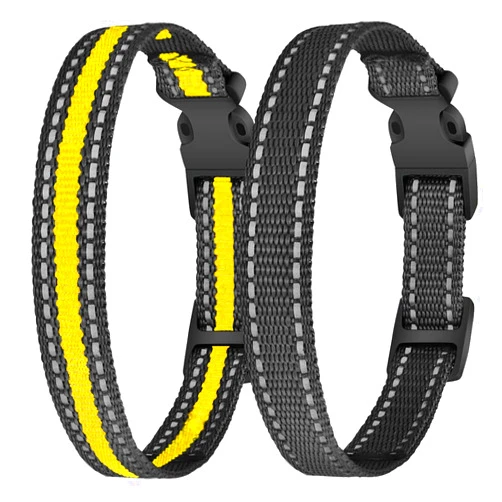 aikko Replacement Strap Dog Collar with Buckle Adjustable Safety Nylon Dog Training Collars, Compatible with Patpet, Garmin, Dogtra, Petrainer, Dog Care for E Collar Wireless Dog Fence Receiver