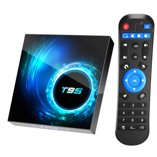 YAGALA Android 10.0 TV Box, YAGALA Android Box with Allwinner T95H616 Quad-Core 64bit ARM Corter-A53 CPU Mali G31 MP2 GPU 2GB RAM 16GB ROM 6K 4K Output 2.4GHz+5GHz WiFi 100M LAN Enternet BT5.0