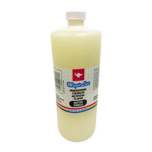 Parrish Magic Line Magic Line Butter Vanilla Flavoring Oil for Baking - Replaces Vanilla Flavor Extracts (32 Ounces)