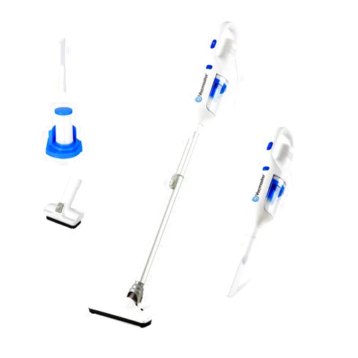 Vacmaster Corded Stick Vacuum Cleaner 2 in 1 Ultra-Lightweight 14Kpa Power Suction Handheld Vacuum Cleaner with Washable HEPA Filter for Home, Car, Pet Hair, Carpet, Hard Floor