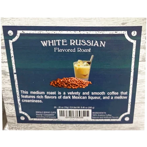 COFFEEICON White Russian 24ct Single Serve Coffee