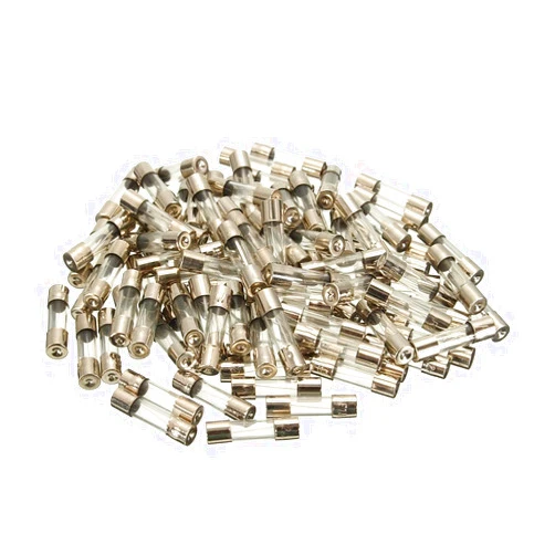 DEIHGE 100pcs/box 5x20mm Fuse Assorted Kit DIY Quick Blow Glass Tube Fast Blow Glass Fuses Set Pack 0.5A 1A 2A 3A 5A 8A 10A