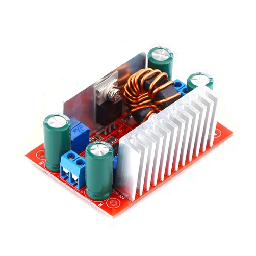 Akozon Constant Current Boost Converter LED Driver Module DC-DC Step-up Boost Converter DC8.5V -50V to DC10V to 60V Adjustable Step Up Voltage Regulator 400W
