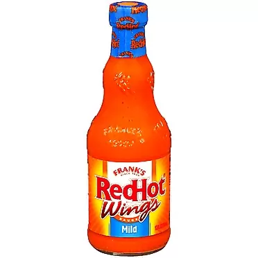 Frank's RedHot Mild Wings Sauce, 12 fl oz