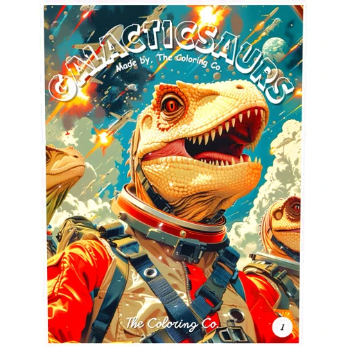 Raul Alberto Jimenez Arteaga,Moises Trevizo Salazar Galacticsaurs. Dinosaurs Coloring Book For any Age.: 