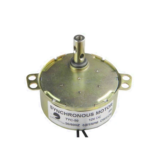 CHANCS TYC-50 Synchronous Motor DC Geared Motor 12V 0.8/1RPM CW/CCW High Torque Motor 4W