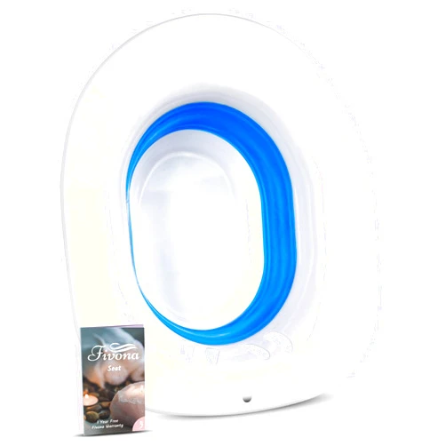 Fivona Unisex Sitz Bath Seat for Soak - Hemorrhoid, Fissure, Postpartum Care - BPA Free, Ergonomic Seat, Anti-Spill - Universal Fit - Yoni Steam Seat