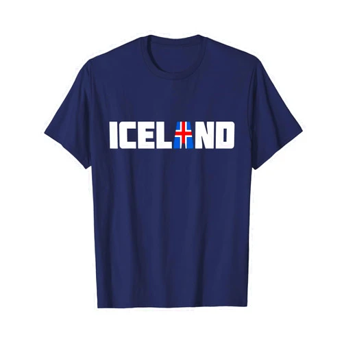 Icelander Gear and Gifts ICELAND t-shirt | Travel Icelandic Flag Icelander tee