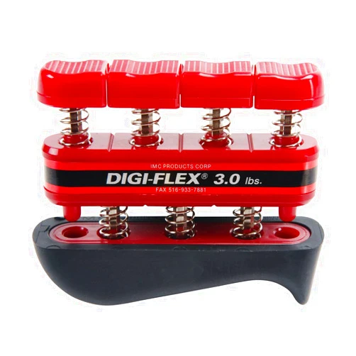 Digi-Flex-10-0741 Cando Hand and Finger Exercise System Red, 3 lbs Resistance