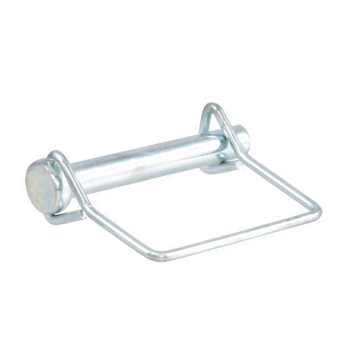 CURT 28278 Trailer Coupler Pin, 3/8-Inch Diameter x 2-3/4-Inch Long, Clear ZINC