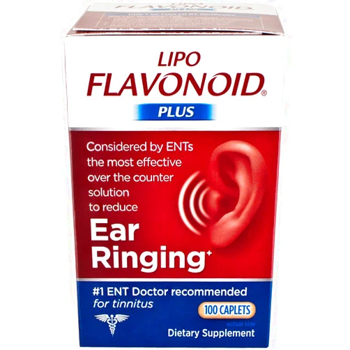 Lipo-flavonoid Plus Caplet 100 Count Helps Circulation in the Ear by Lipo-Flavonoid