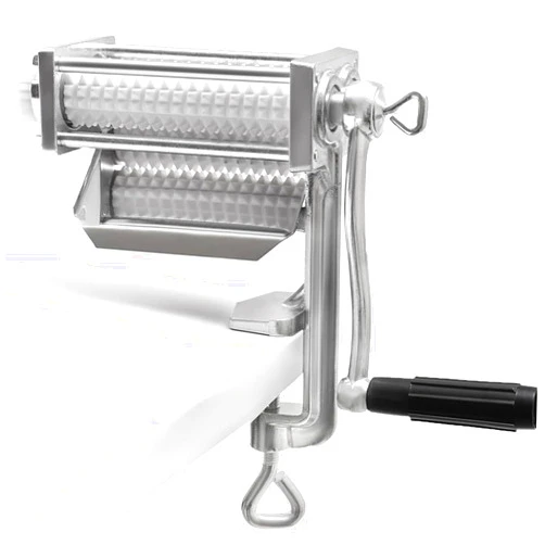 RLOZUI Heavy Duty Manual Meat Tenderizer Cuber Tool Steak Flatten Cuber Rolling Meat Poultry Tenderizer Machine Clamp on Meat Tenderizer Kitchen Tool