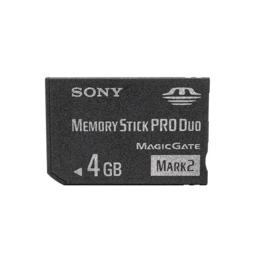 Sony Memory Stick PRO Duo (Mark 2) Memory Card 4 GB 4GB 4 Gig for Digital Camera Sony Cybershot Cyber-Shot/Alpha Series