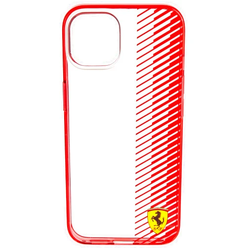 CG MOBILE Ferrari Phone Case for iPhone 13 in Gradient Red On Track Collection, Anti-Scratch, Comfortable & Durable Hard Case with Easy Snap-on, Shock Absorption & Signature Logo