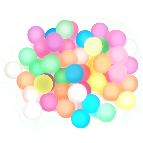 Pllieay 48 Pieces Glow in the Dark Bouncing Balls bulk, 27mm Small Bouncy Balls for Kids Glowing Party Favors, Classroom Prizes, Birthdays Gift