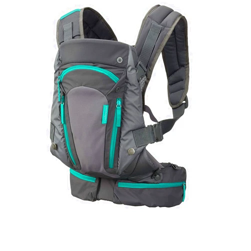 Infantino Carry On Carrier - Ergonomic, Expandable, face-in and face-Out, Front and Back Carry for Newborns and Older Babies 8-40 lbs