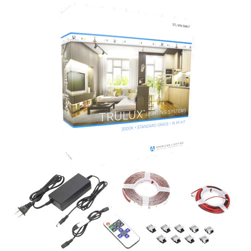 Trulux STL-WW-5MKIT Indoor Standard Grade, Reel Kit-16.4-Feet, Warm White