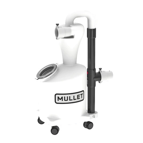 Mullet High-Speed Cyclone Dust Collector for Shop Vacuum - Sawdust Separator, Dust Collectors for Woodworking, Garage, Hobbyist Debris Extraction