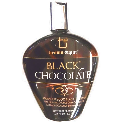 Brown Sugar Black Chocolate New Black Chocolate 200x Black Bronzer Indoor Tanning Bed Lotion By Tan Inc.