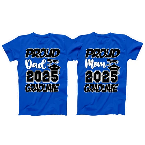 Abdcc Graduation Class 2025 All Family Proud MOM DAD Graduate Tees Custom T-Shirts