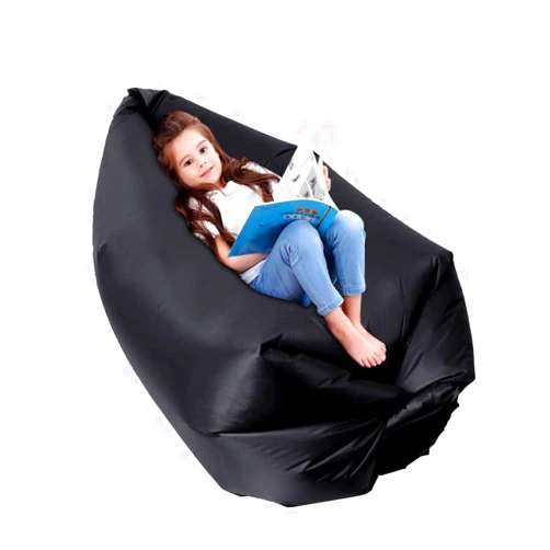 King Mills Kids Air Hammock Chillbean, Anti Leakage Inflatable Couch for Camping, Ideal as Portable Air Couch, Inflatable Beach Chair for Kids and Teens.