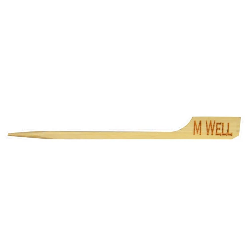PackNWood 210BBMEDWELL9 Steak Markers Cooked Labels - Medium Well - 3.5