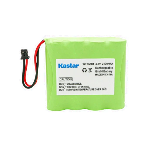 Kastar 1-Pack Ni-MH Battery 4.8V 2100mAh Compatible with DSC BATT2148V 4PH-H-AA2100-S-D22 WS4920HE WTK5504 Wireless Security System Alarm Panel 17000153