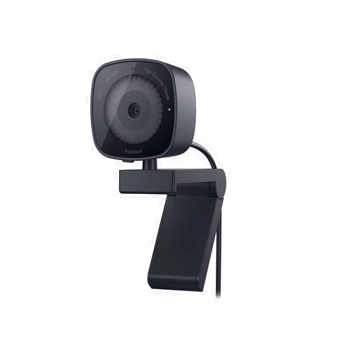 Dell Webcam WB3023-2K QHD/FHD/HD Resolution, Sony Sensor, f2.0 Aperture, Face Detection, Noise Reduction Mic, 2X HD Zoom, USB-A, Microsoft Teams/Zoom Certified - Black