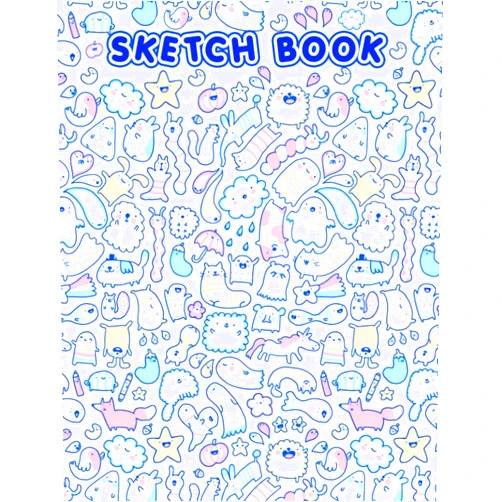 Alyssa Kelley,Kelley Kawaii Doodle Sketch Book: Collection Of More Than 100 Pages To Sketch, Paint, Draw And Doodle | Gifts For Fans Of All Ages On Special Days